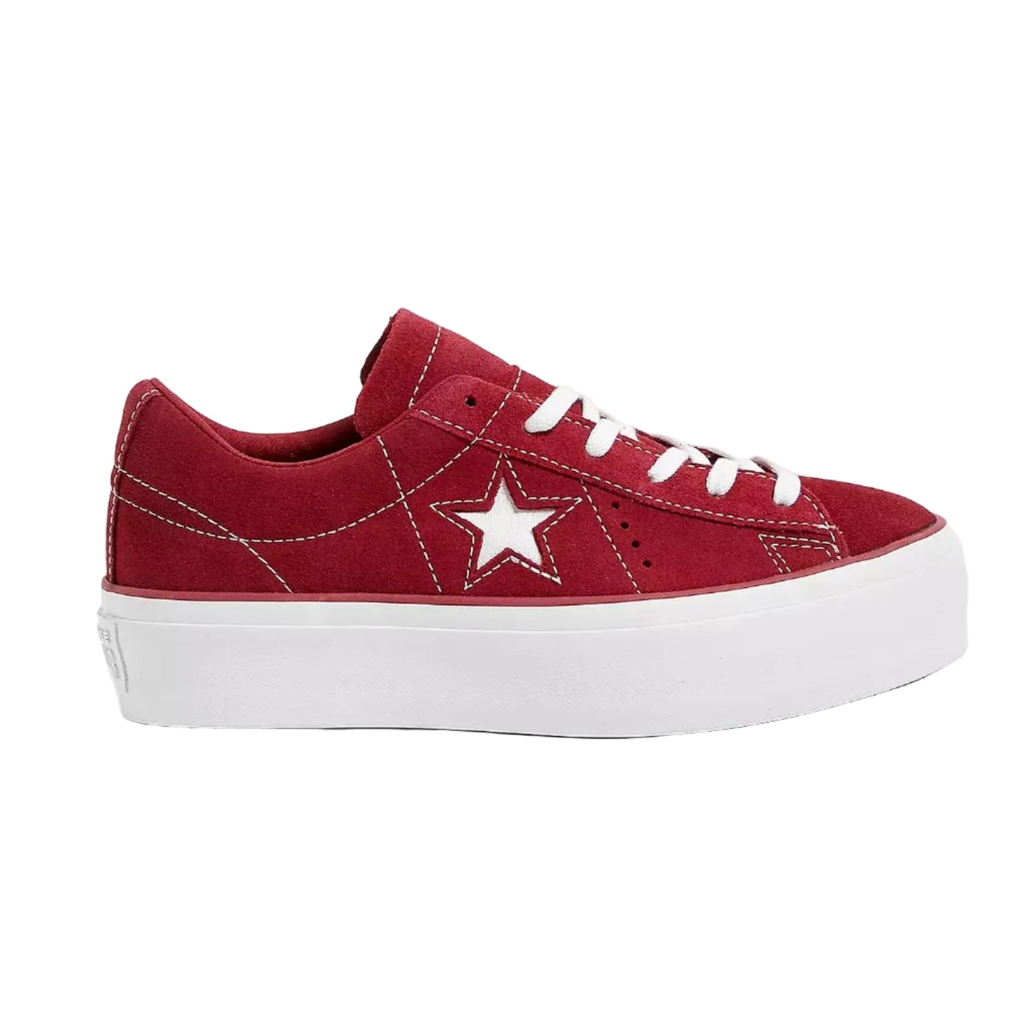 Converse One Star Platform Ox - Red