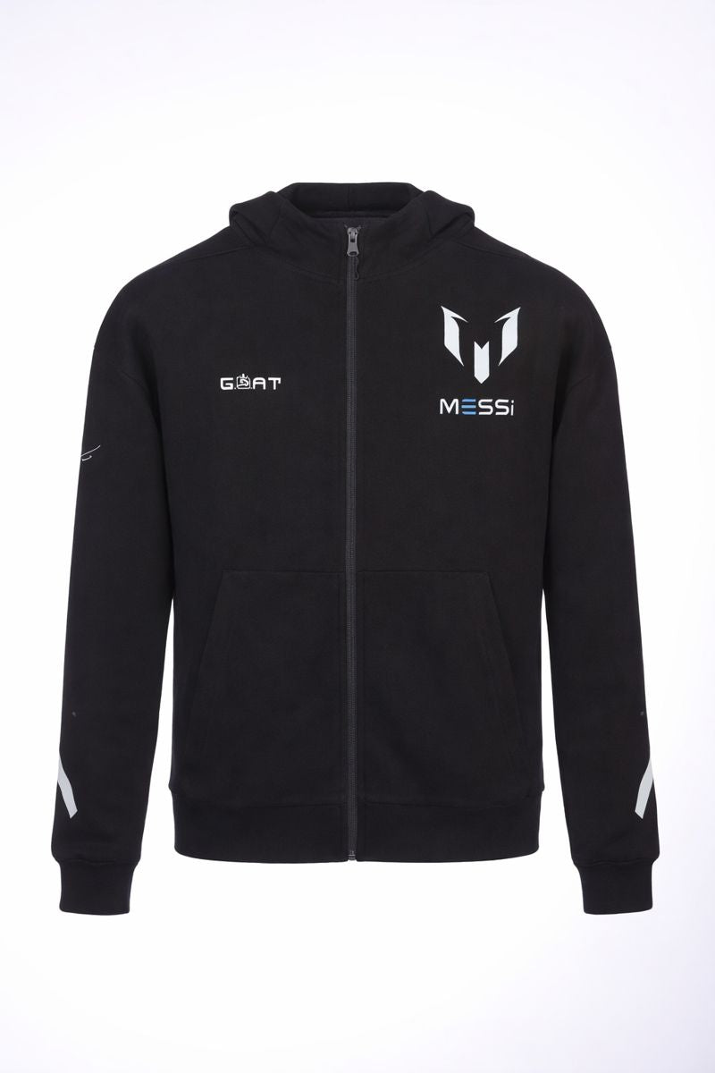 The Black G.O.A.T Lionel Messi Hoodie
