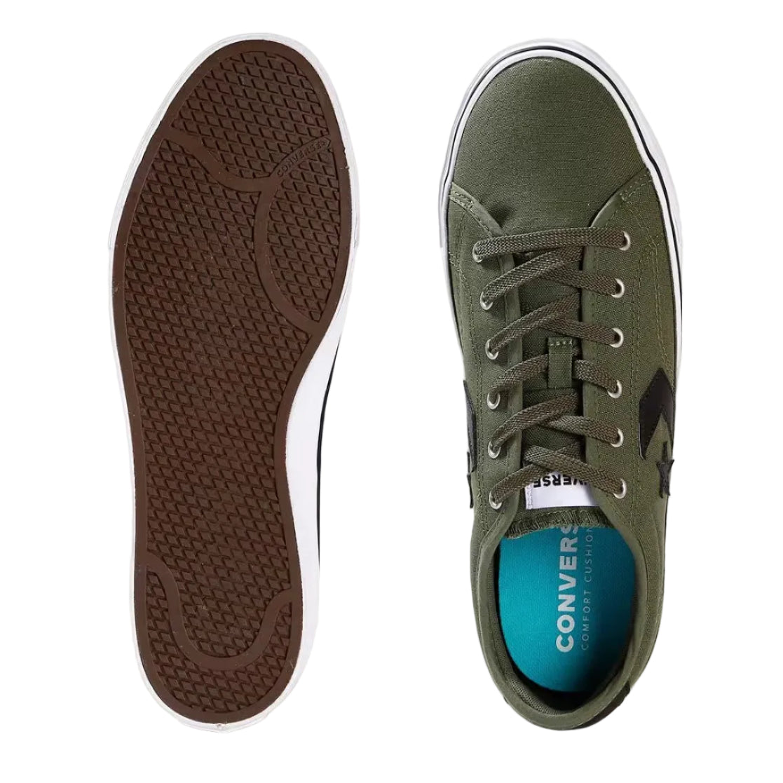 Converse Star Replay OX - Olive Green
