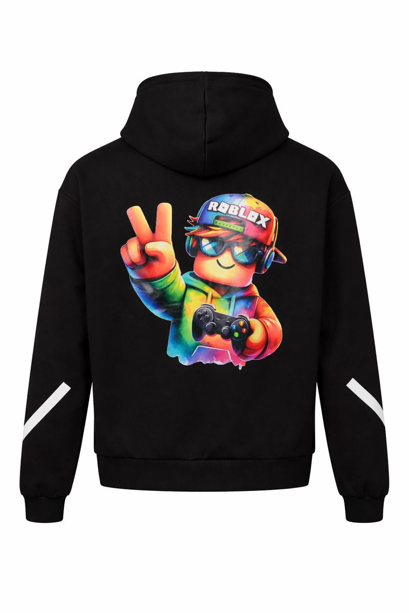 The Black G.O.A.T Roblox Hoodie