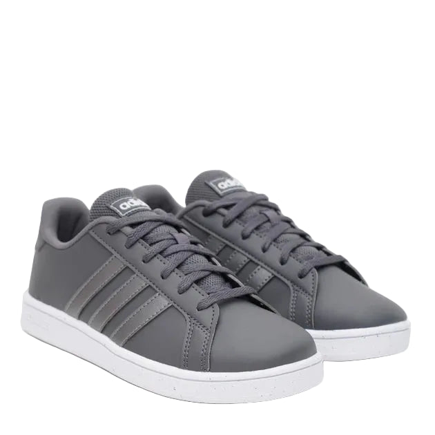 Adidas Grand Court K (Kids) - Gray