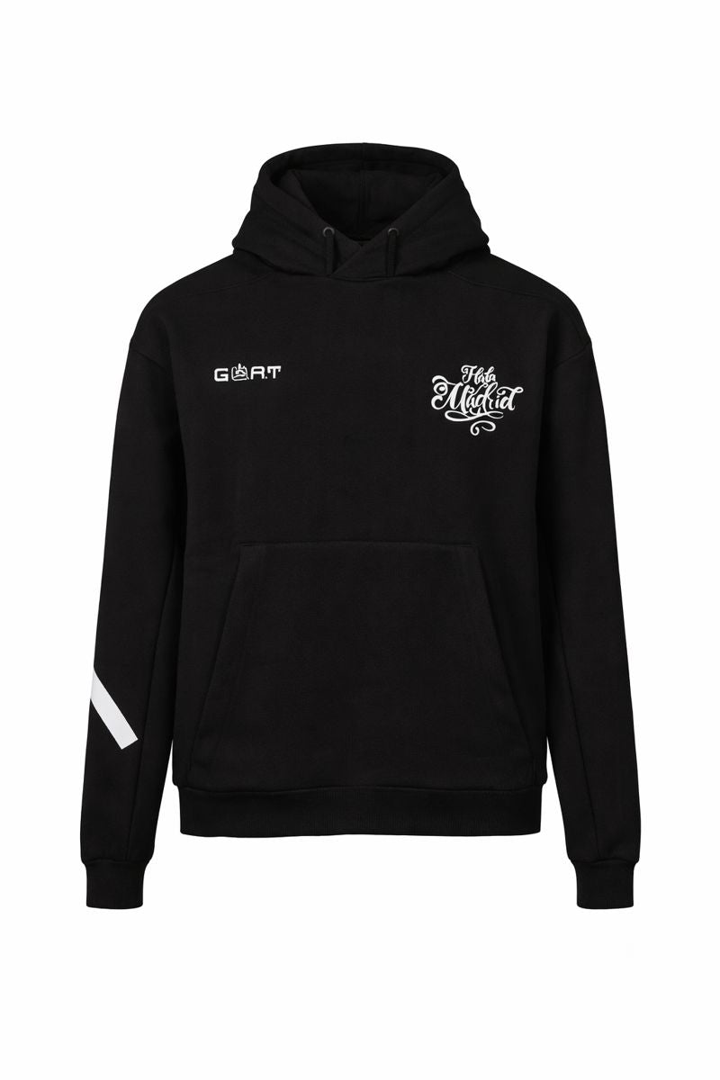 The Black G.O.A.T Real Madrid Hoodie