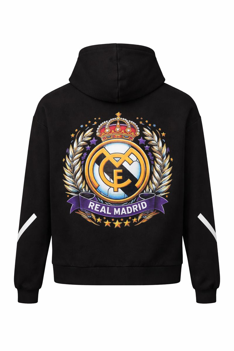 The Black G.O.A.T Real Madrid Hoodie