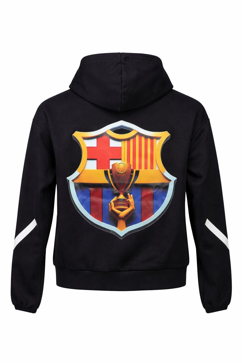 The Black G.O.A.T FC Barcelona Hoodie