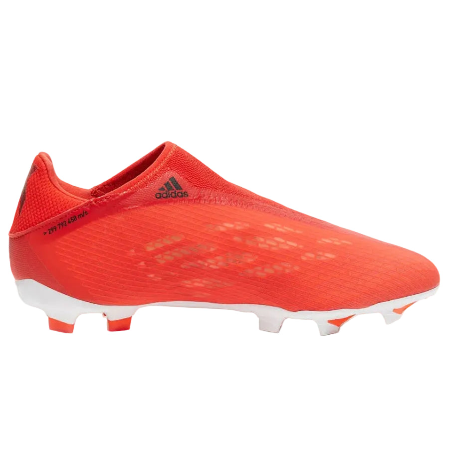 Adidas X Speedflow.3 Laceless Firm Ground - Red
