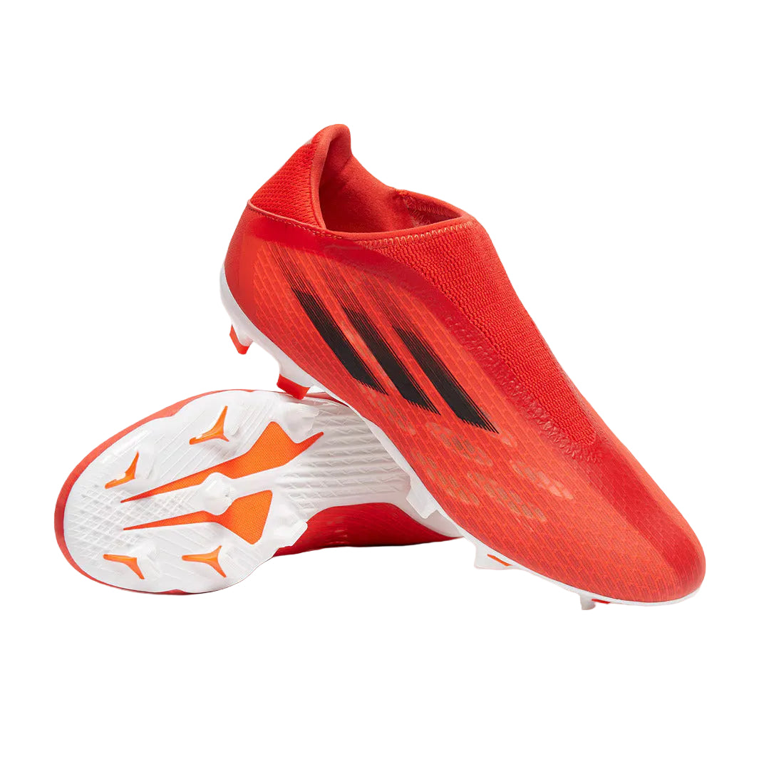 Adidas X Speedflow.3 Laceless Firm Ground - Red