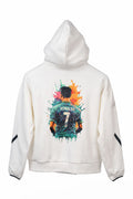 The White G.O.A.T Cristiano Ronaldo Hoodie
