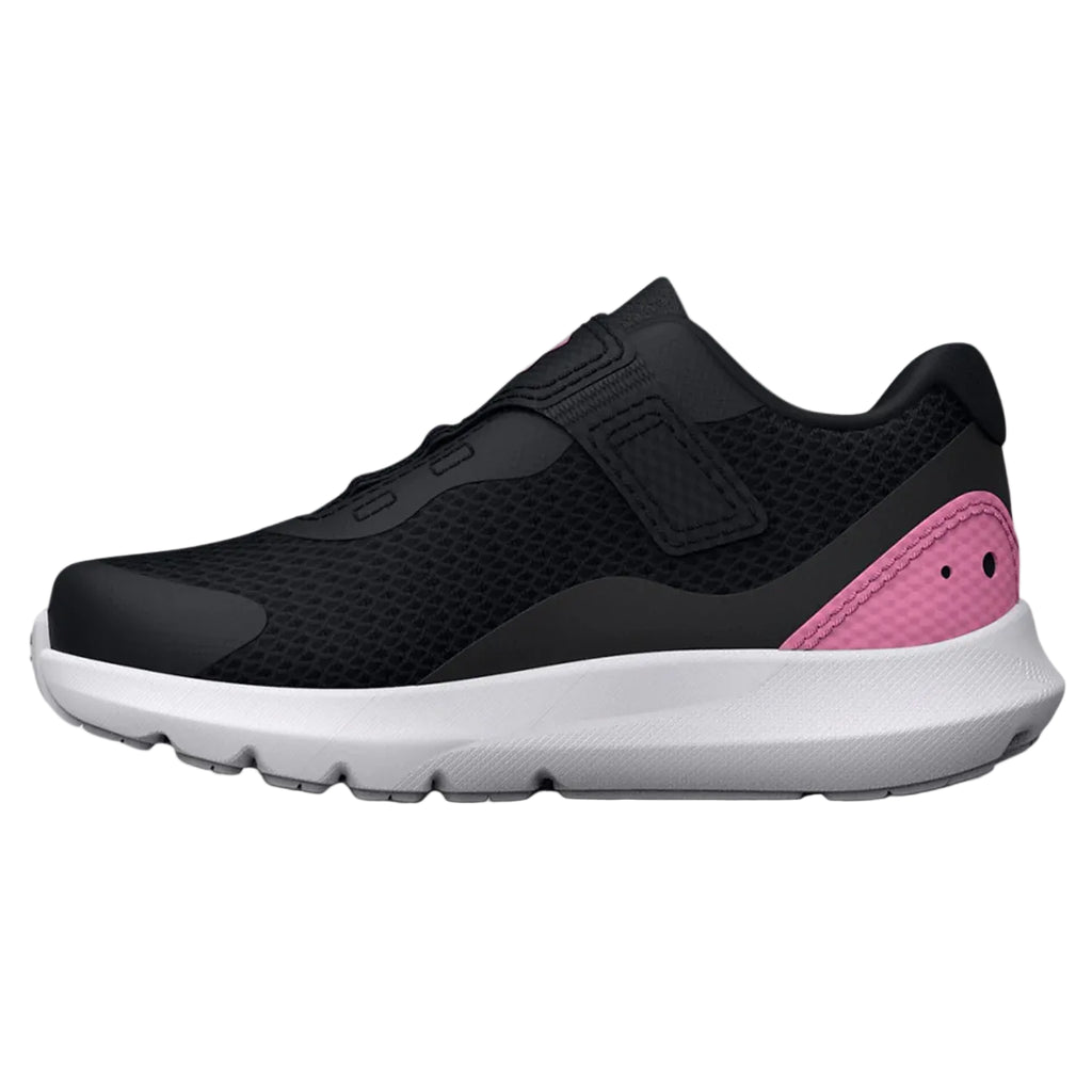 Under Armour Surge 3 (Infant) - Black/Pink