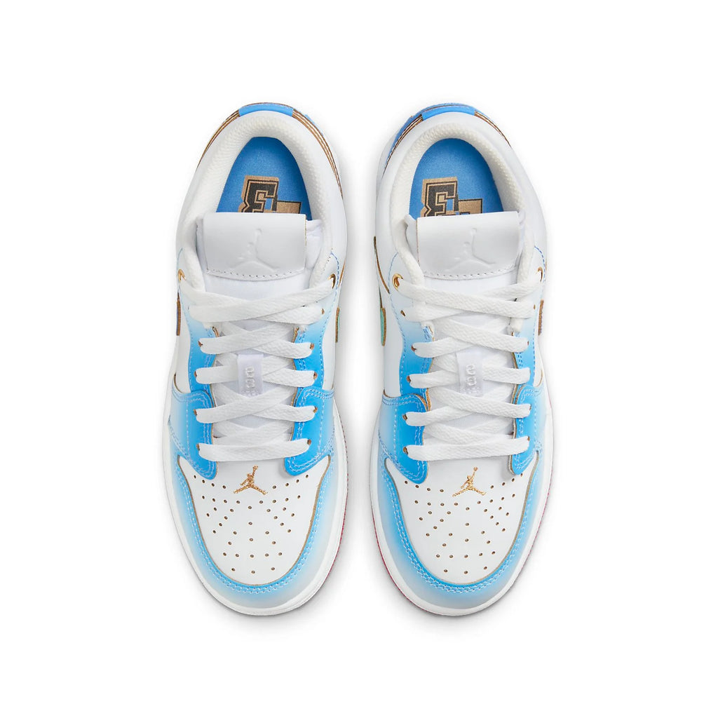 Nike Jordan Kids Air Jordan 1 Low SE (Kids and Infants) - White/Blue