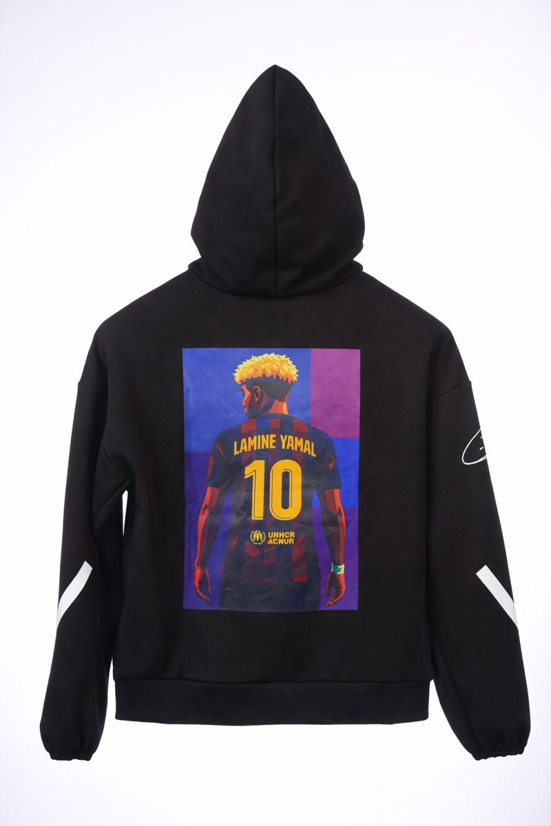 The Black G.O.A.T Lamine Yamal Hoodie