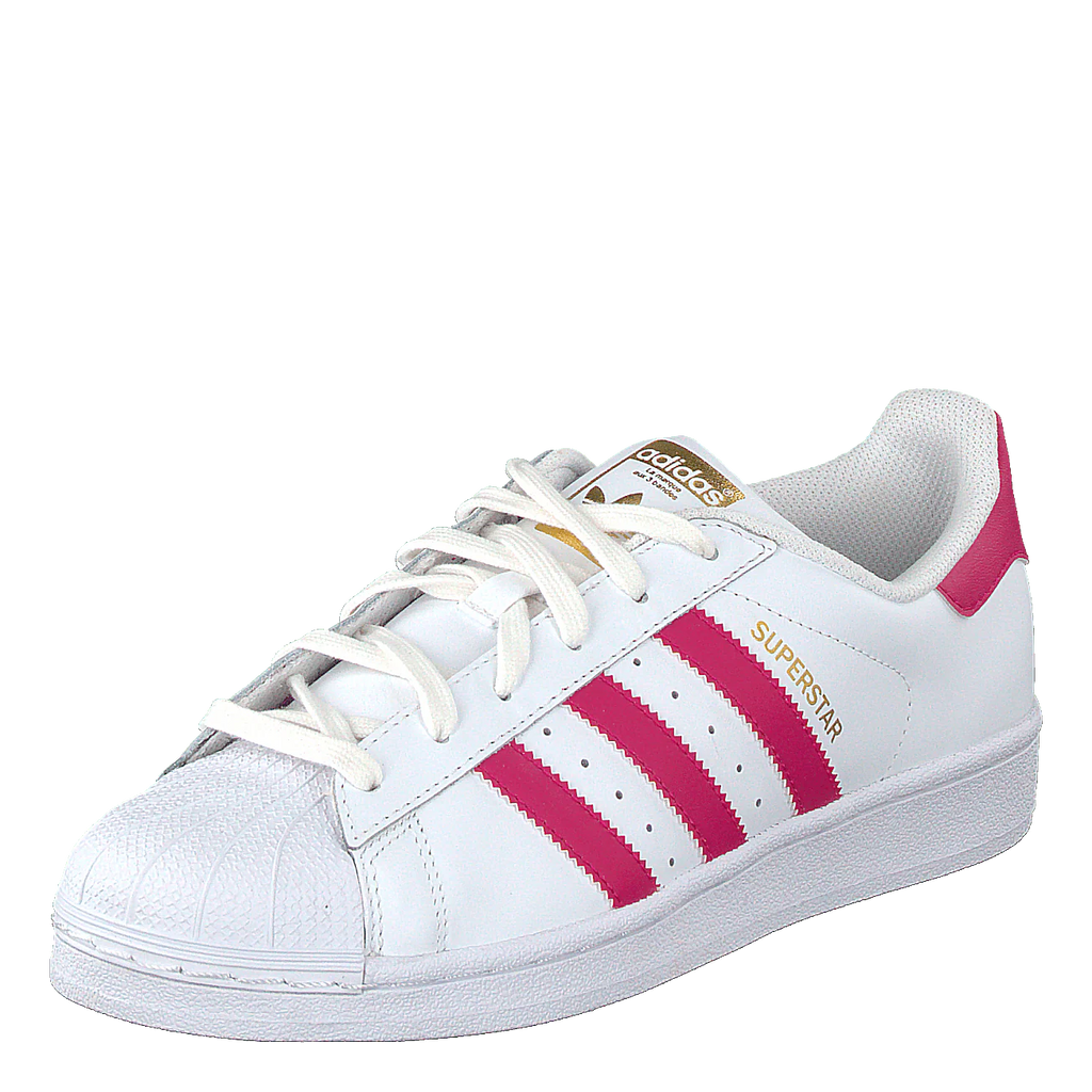 Adidas Superstar Foundation - White/Pink