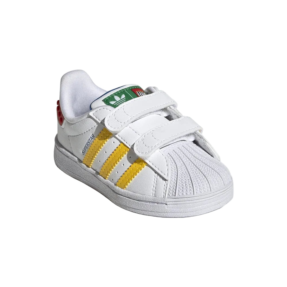 Adidas LEGO x Superstar I (Infant) - White/Multicolor