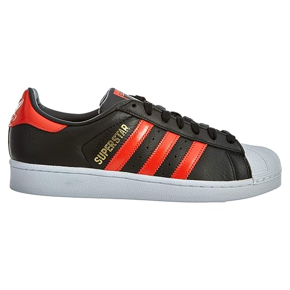 Adidas Superstar - Black/Orange