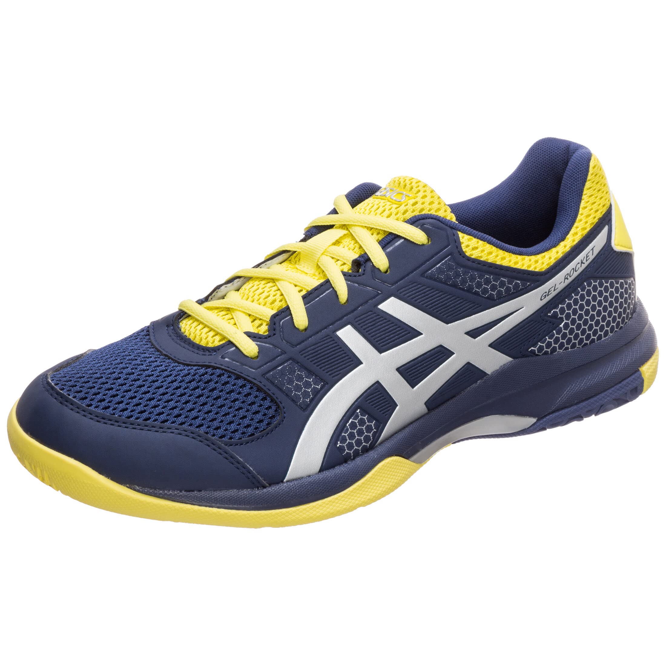 ASICS Men's Gel-Rocket 8 - Navy/Yellow