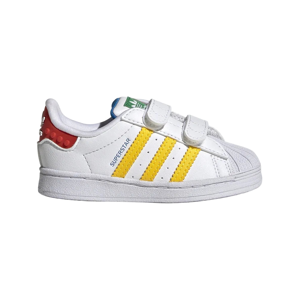 Adidas LEGO x Superstar I (Infant) - White/Multicolor