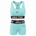 Nike Pro Sports Set [Thick Strap] (Bra + Shorts) - Blue