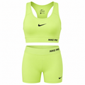 Nike Pro Sports Set (Bra + Shorts) - Neon