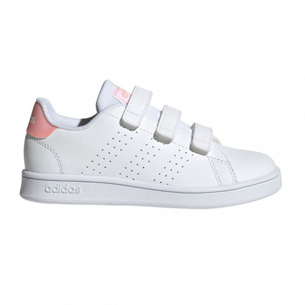 Adidas Advantage Court Lifestyle - White/Pink