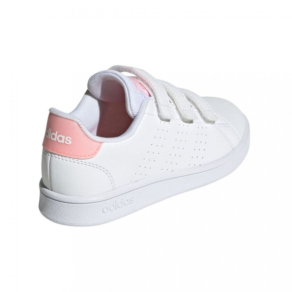Adidas Advantage Court Lifestyle - White/Pink