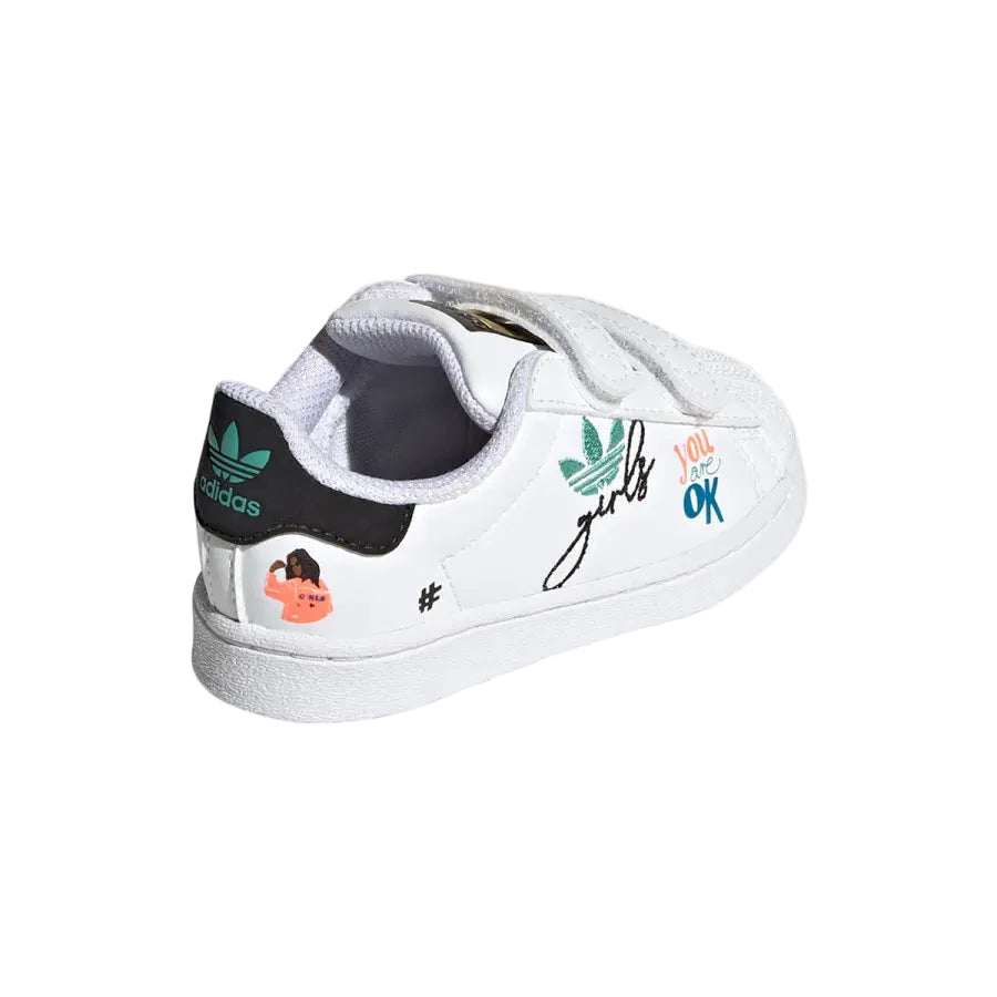 Adidas Originals Superstar Pure (Infant) - White