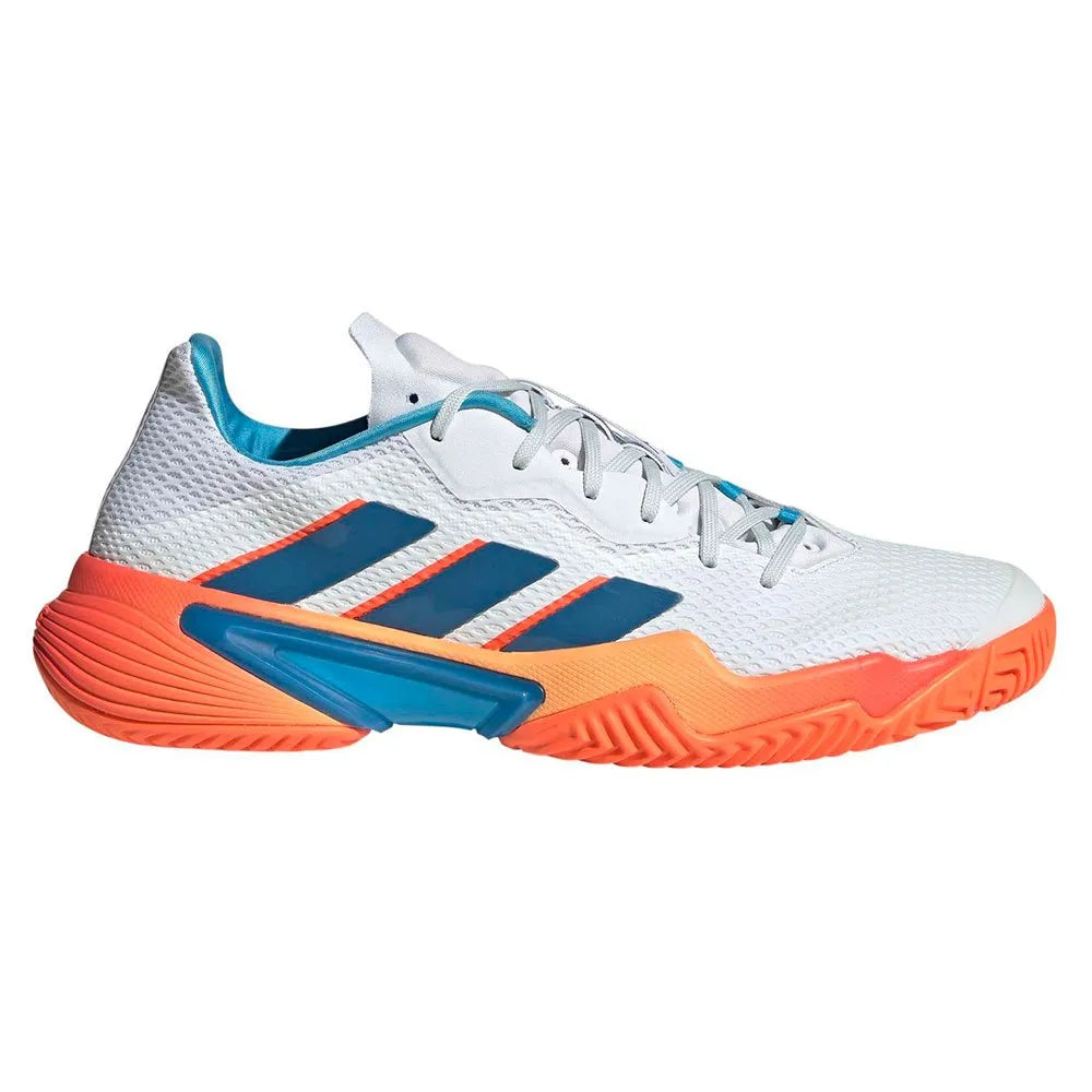 Adidas Barricade - White/Orange