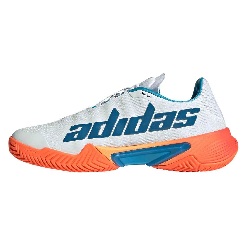 Adidas Barricade - White/Orange