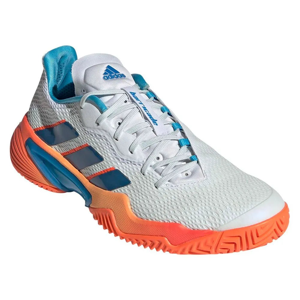 Adidas Barricade - White/Orange
