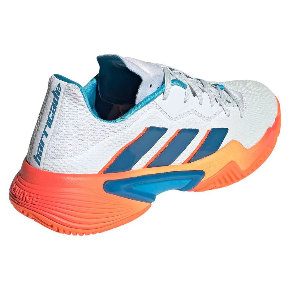 Adidas Barricade - White/Orange