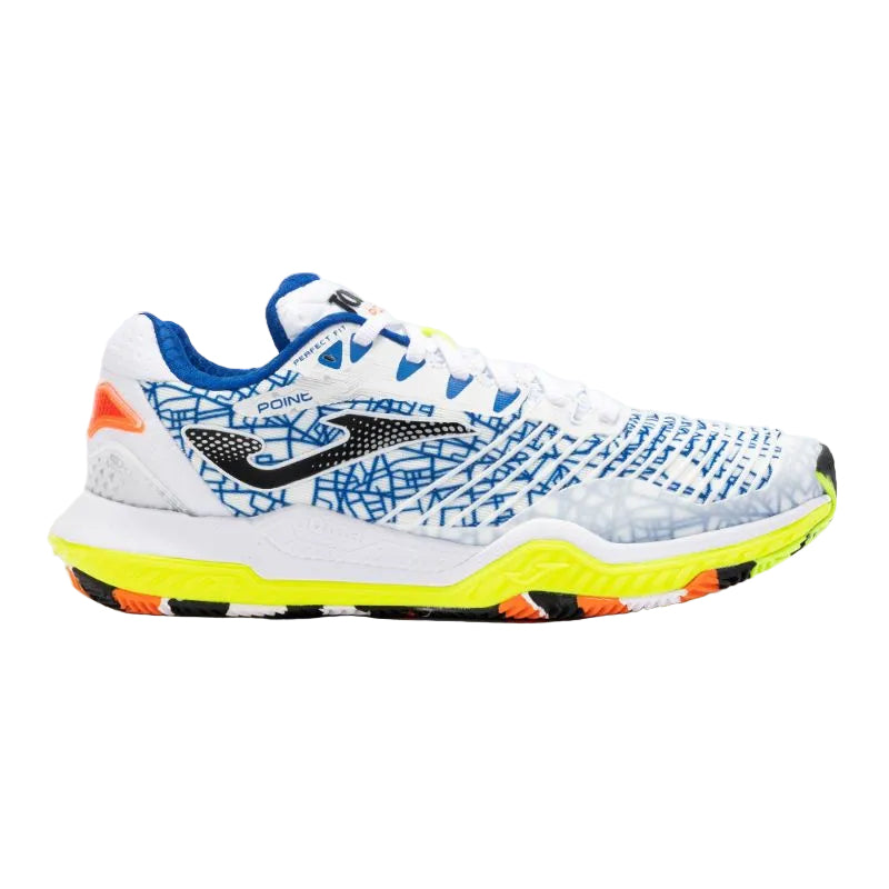 Joma Point - White/Blue/Yellow
