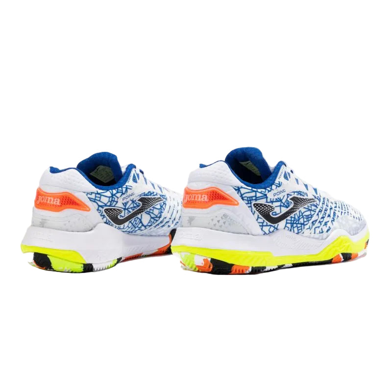 Joma Point - White/Blue/Yellow