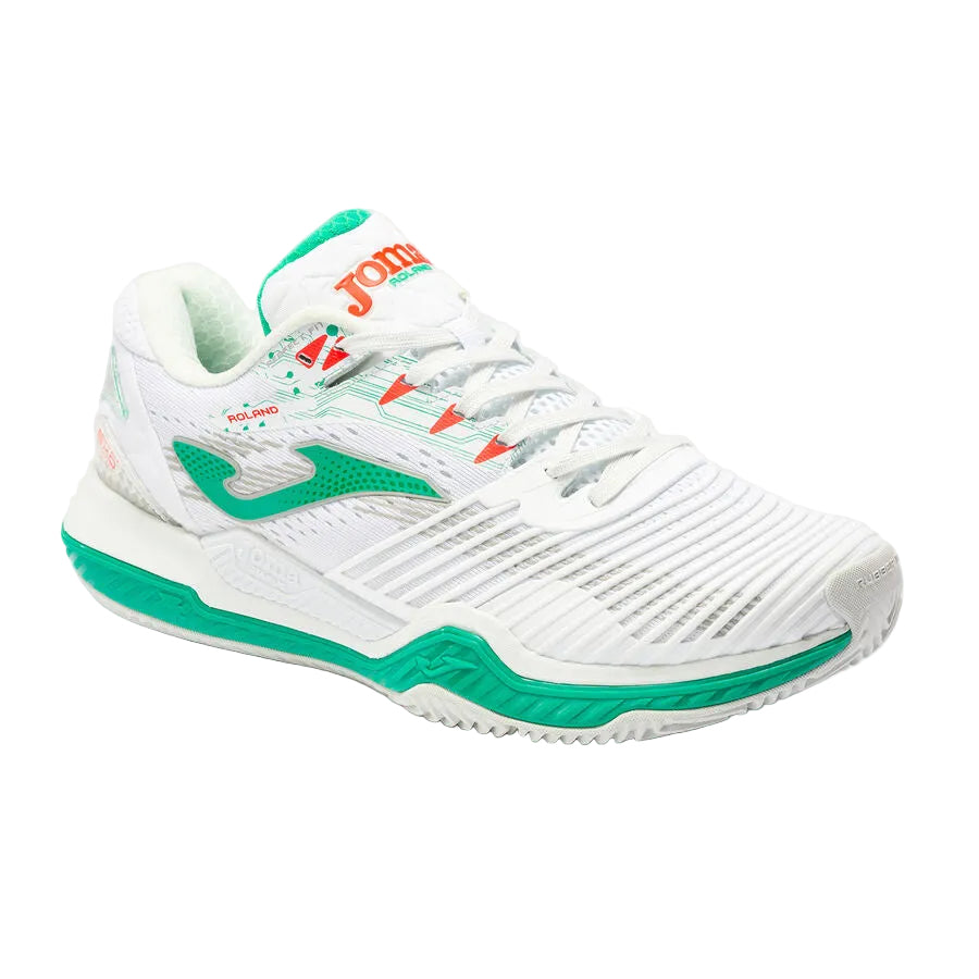 Joma Point 22 Hard Court- White/Green