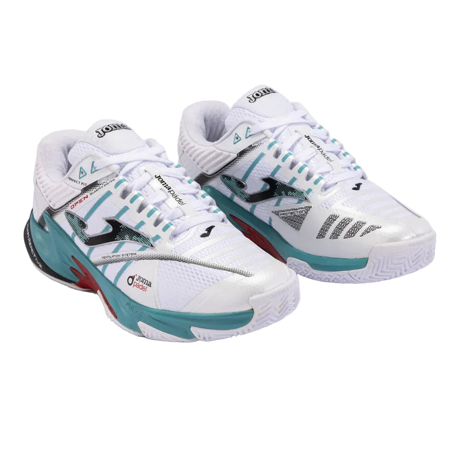 Joma Open 2402 - White/Green
