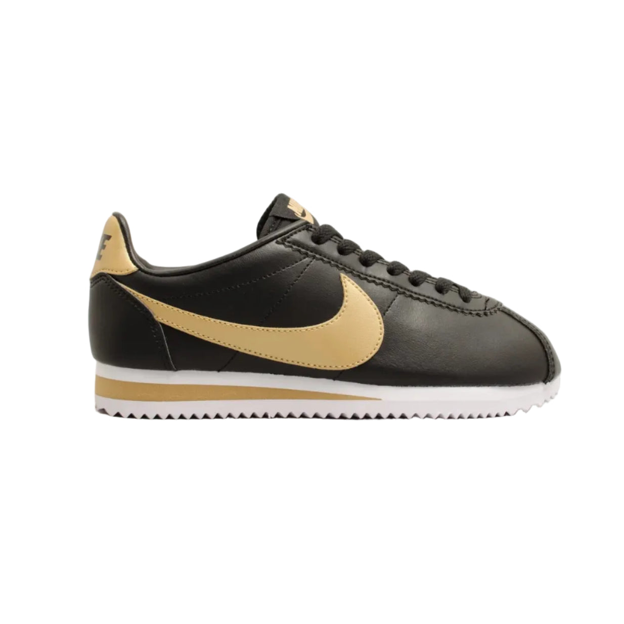 Nike Cortez Basic Leather SE - Black/Gold