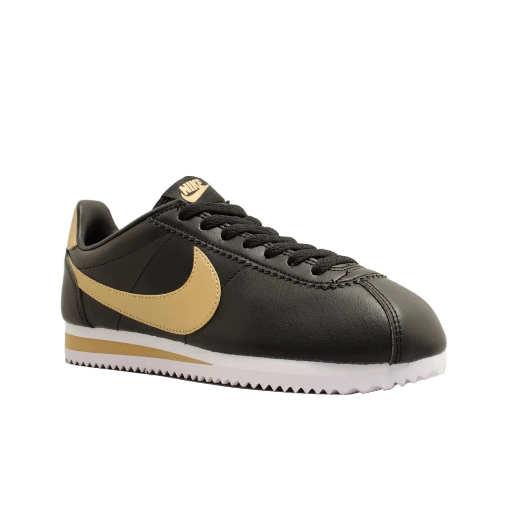 Nike Cortez Basic Leather SE - Black/Gold