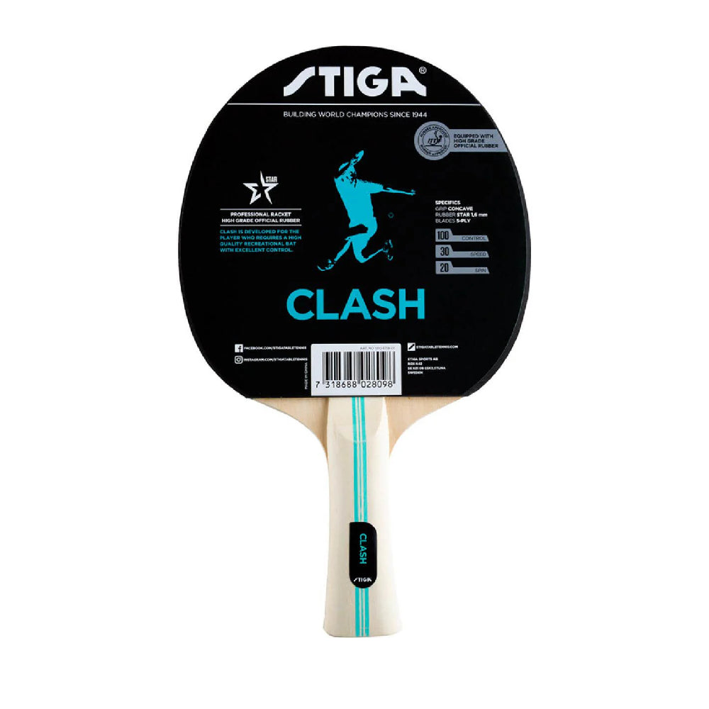Stiga Clash Table Tennis / Ping-Pong Racket