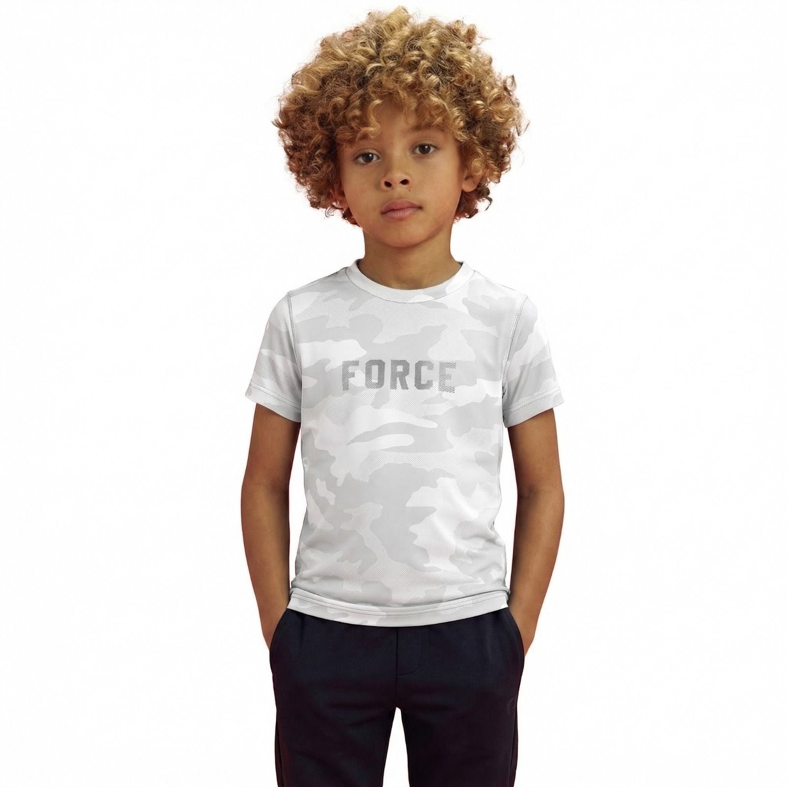 Winner Force Boys Force Blend-In Tshirt - White