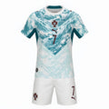Portugal Christiano Ronaldo Home Kit (2026 World Cup Edition) Highest Quality - White/Mint