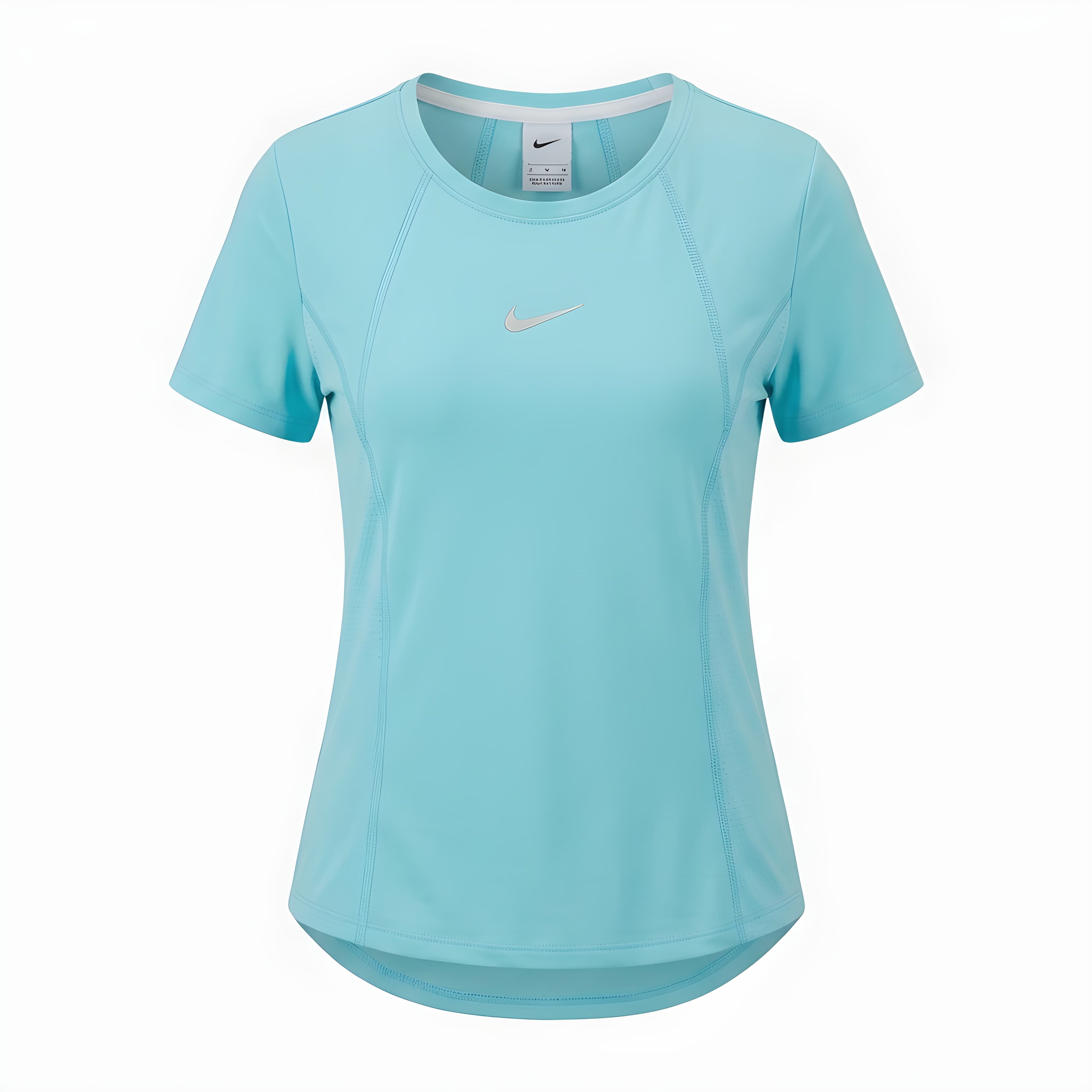 Nike Dri-FIT Panel Training T-Shirt - Light Blue