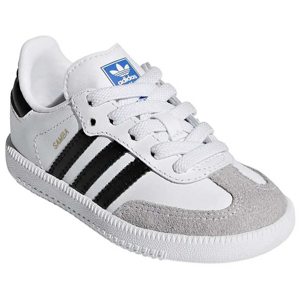 Adidas Samba OG EL (Kids and Infants) - White/Black
