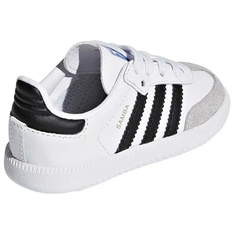 Adidas Samba OG EL (Kids and Infants) - White/Black