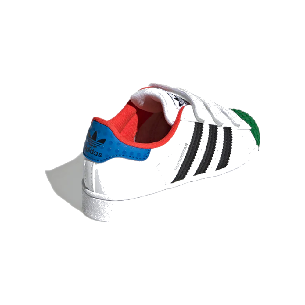 Adidas LEGO x Superstar CF - White/Multicolor