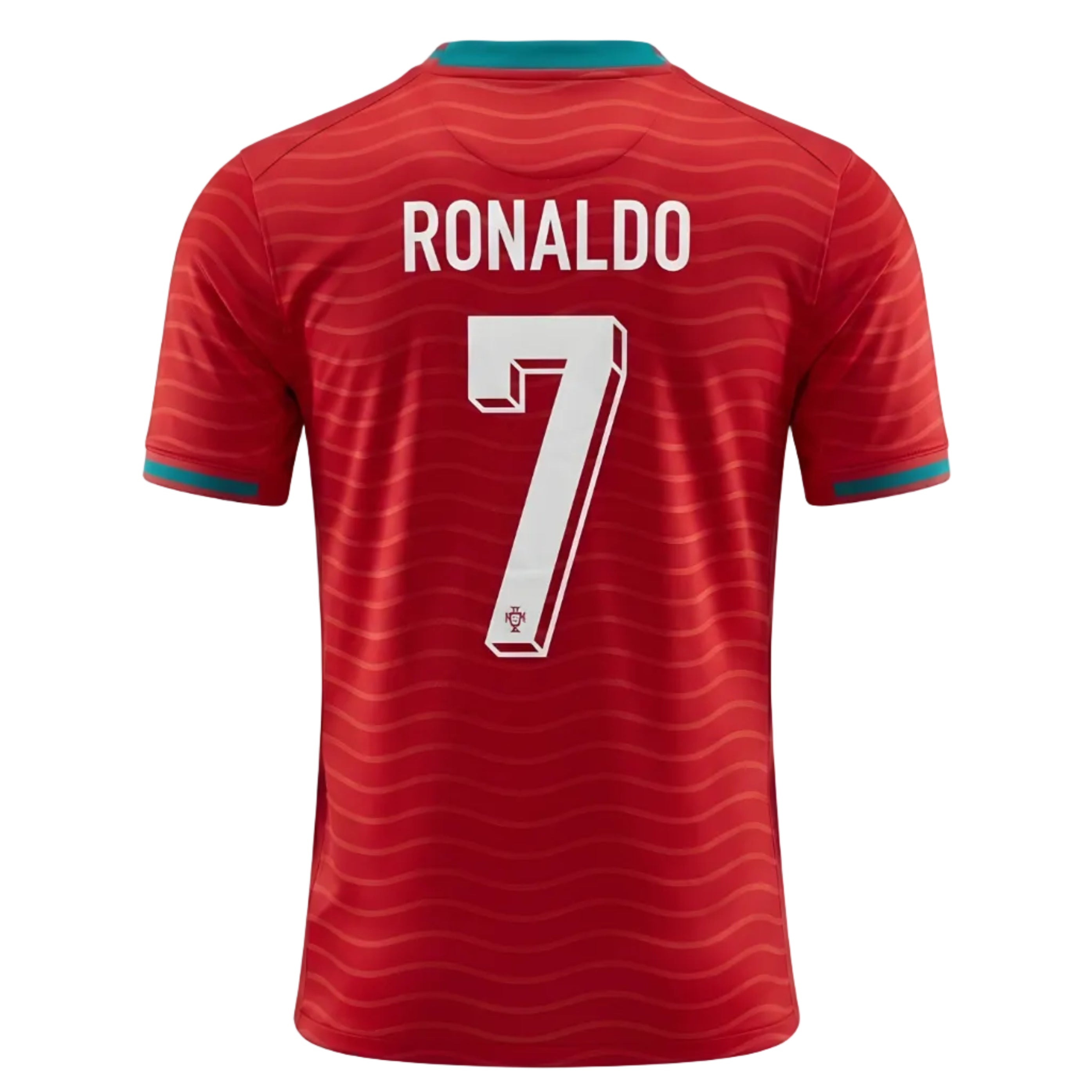 Portugal Christiano Ronaldo Home Kids Kit (2026 World Cup Edition) Highest Quality - Red/Green