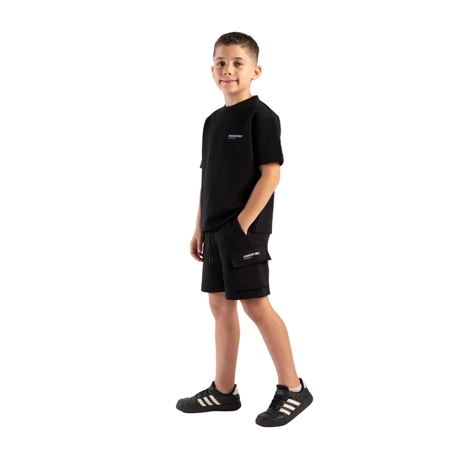 Winner Force Boys Go Beyond Pin Set - Black