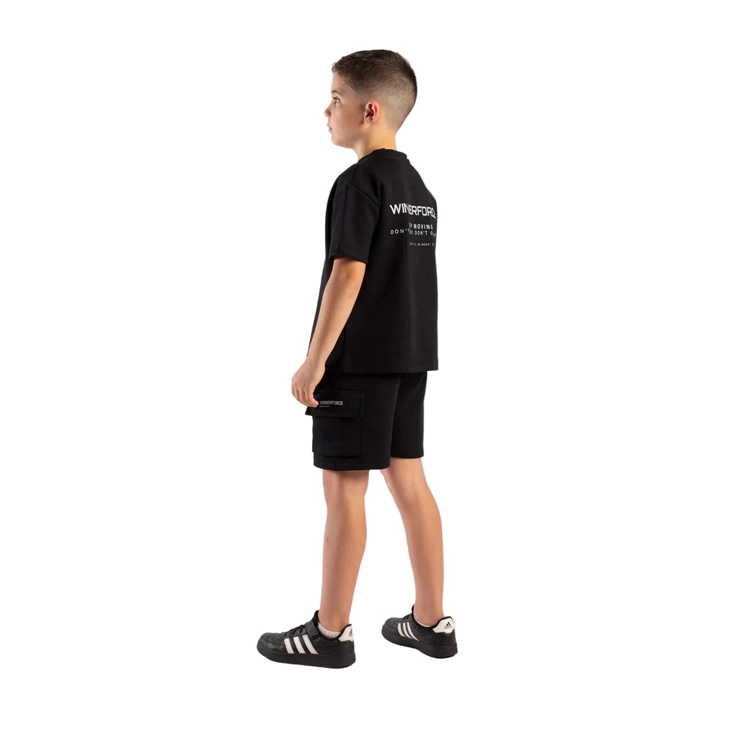 Winner Force Boys Go Beyond Pin Set - Black