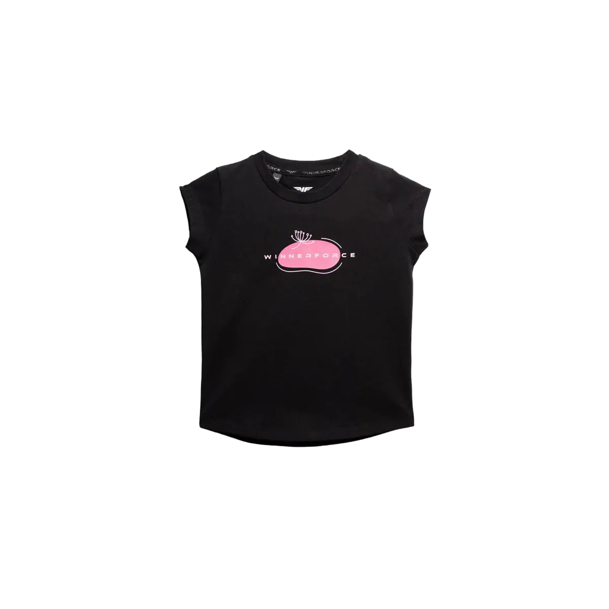 Winner Force Girl Essential T-Shirt Short Sleeves - Black