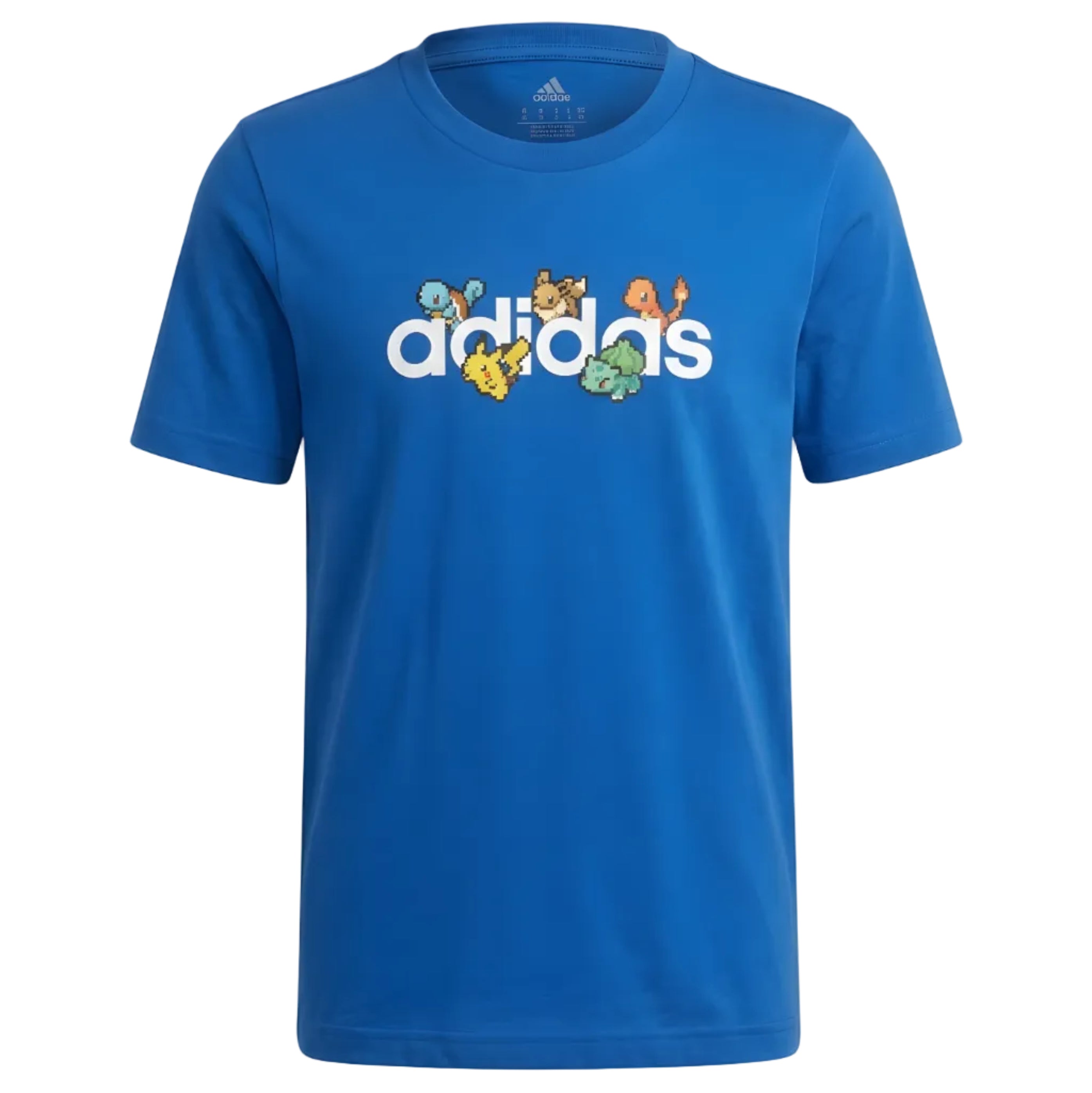 Adidas Cotton Pokemon Shirt - Blue