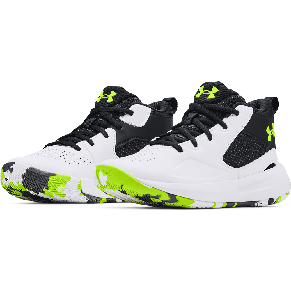 Under Armour Lockdown 5 Basketball Shoes - White
