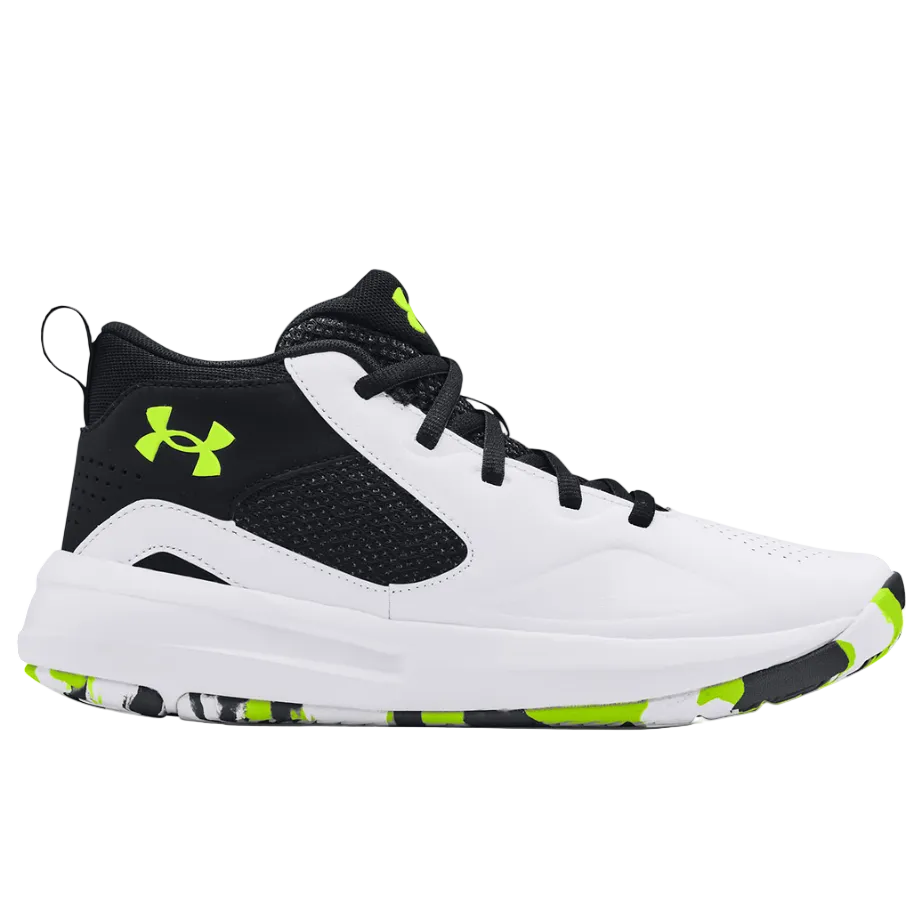 Under Armour Lockdown 5 Basketball Shoes - White