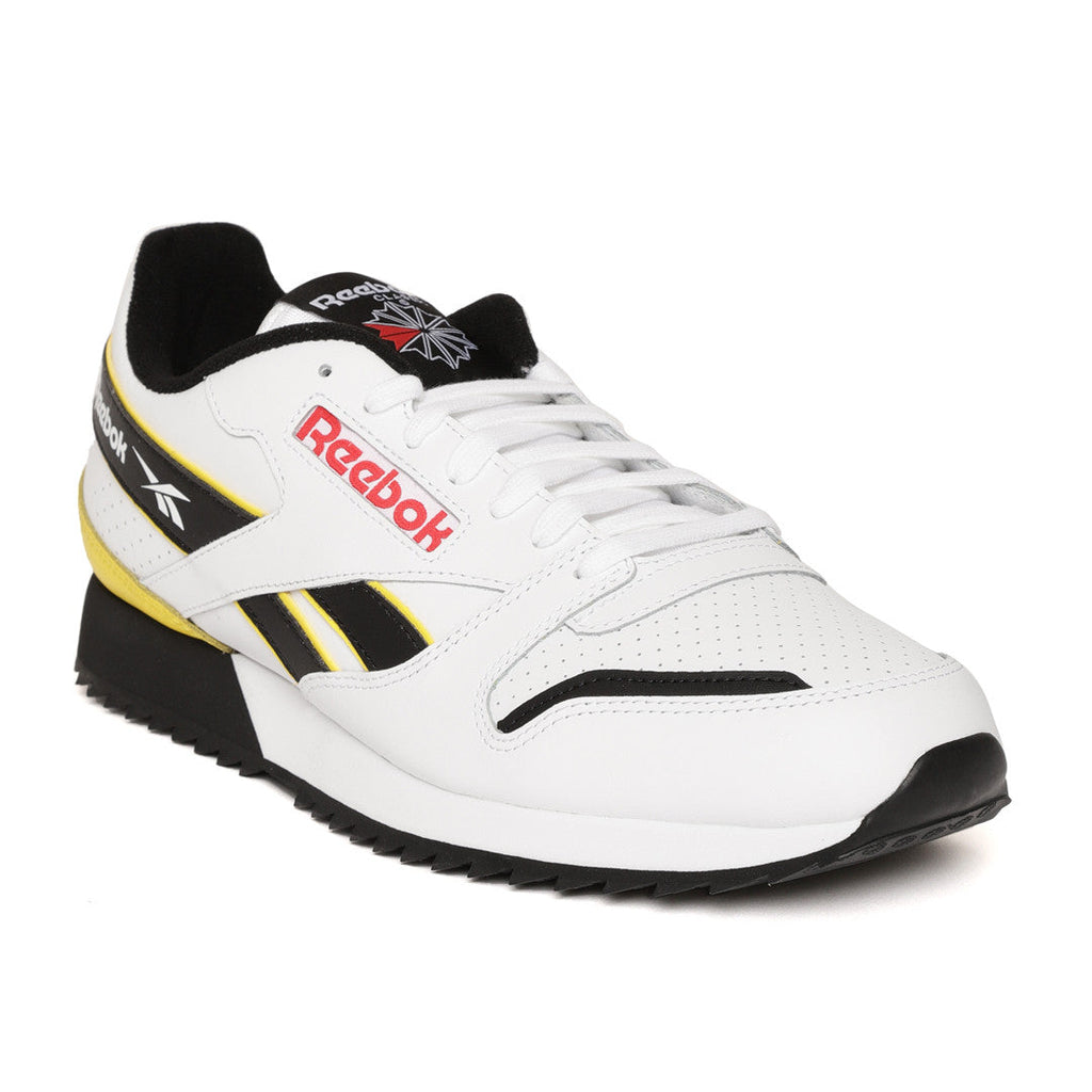 Reebok Classic Leather Ripple - White/Black/Yellow
