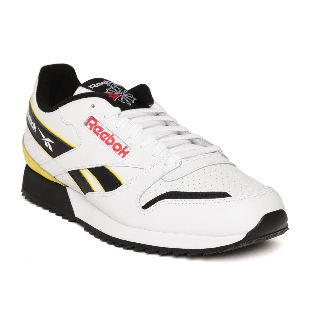Reebok Classic Leather Ripple - White/Black/Yellow